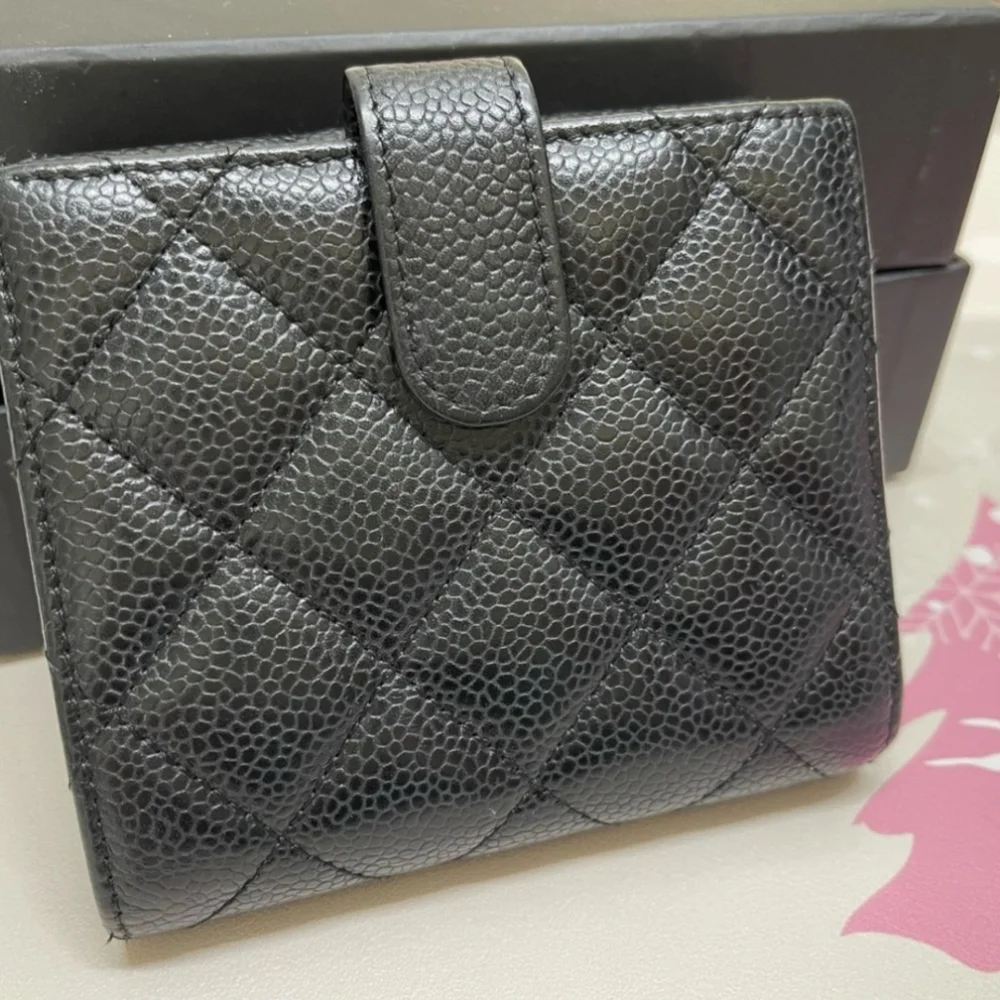Chanel Caviar Black Wallet
